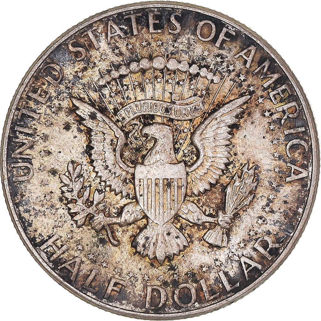 Coin, United States, Kennedy Half Dollar, Half Dollar, 1964, U.S. Mint