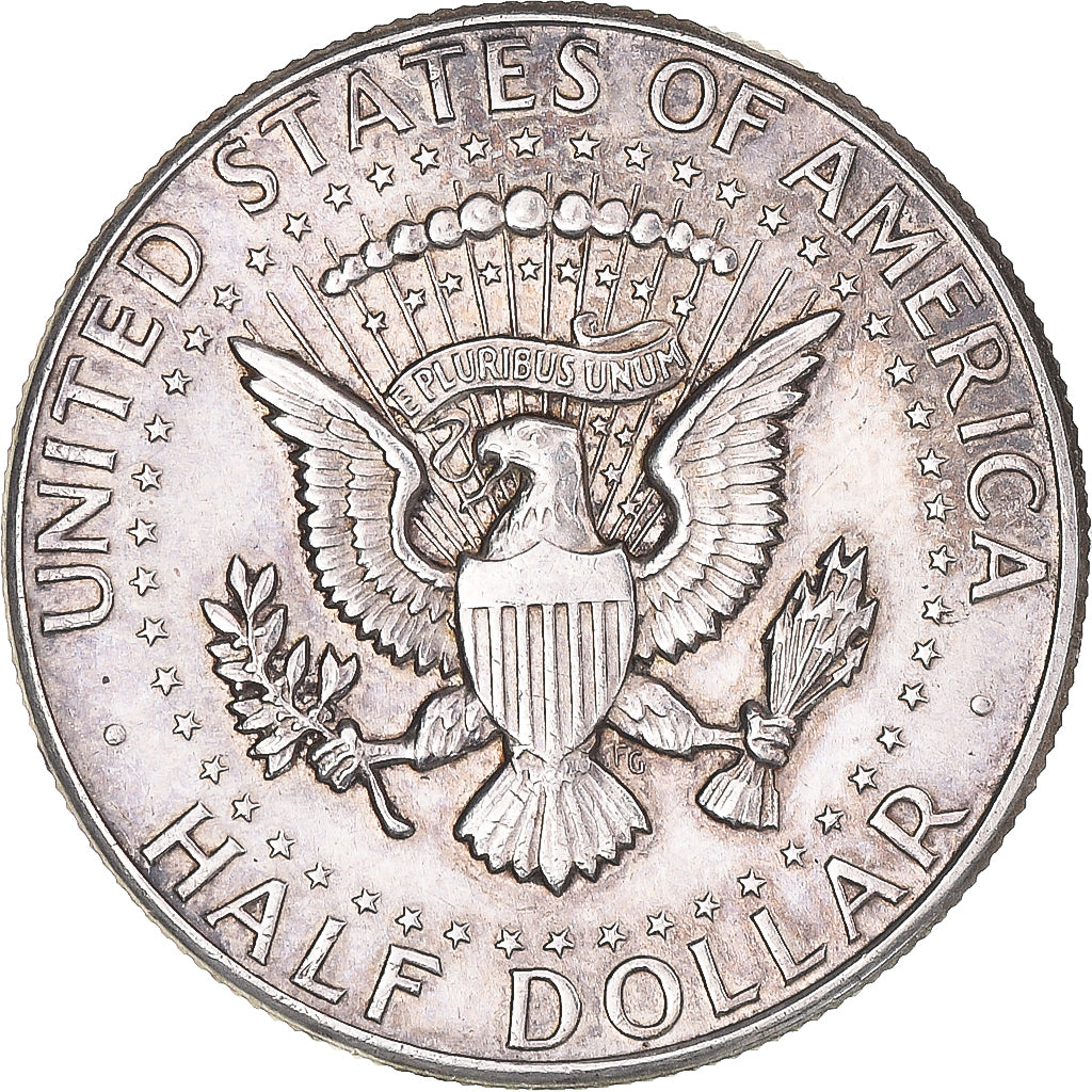 Coin, United States, Kennedy Half Dollar, Half Dollar, 1964, U.S. Mint