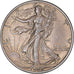 Coin, United States, Walking Liberty Half Dollar, Half Dollar, 1945, U.S. Mint