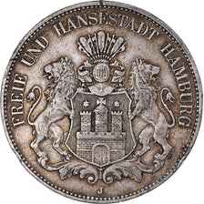 Münze, Deutsch Staaten, HAMBURG, 5 Mark, 1903, Hamburg, SS, Silber, KM:610