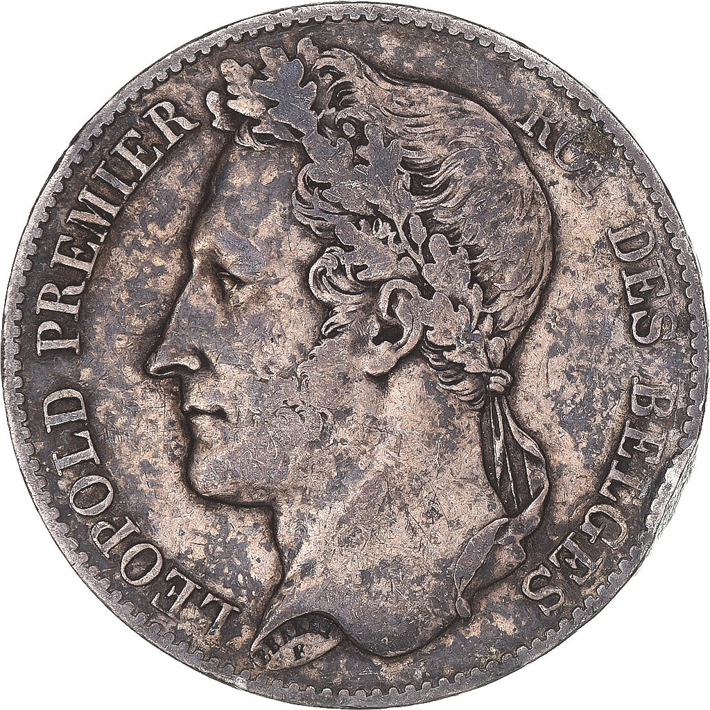Coin, Belgium, Leopold I, 5 Francs, 5 Frank, 1849, VF(30-35), Silver, KM:3.2