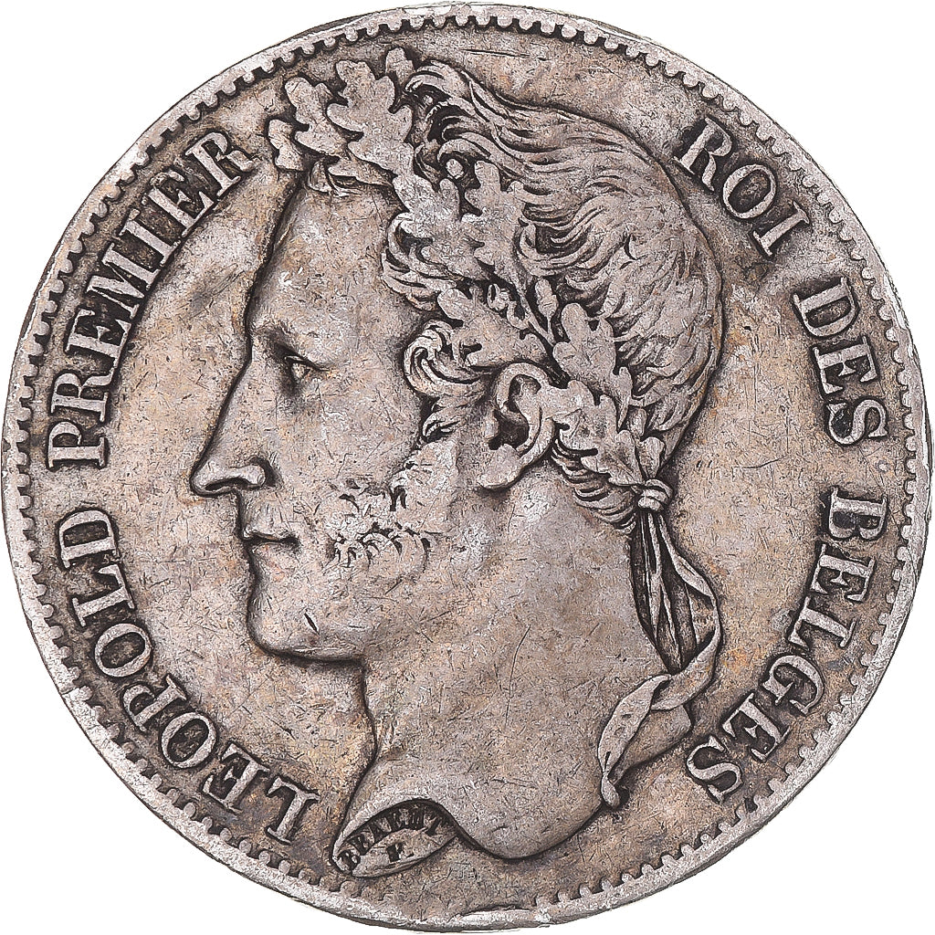 Coin, Belgium, Leopold I, 5 Francs, 5 Frank, 1849, VF(30-35), Silver, KM:3.2