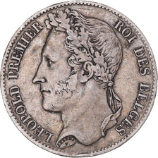 Coin, Belgium, Leopold I, 5 Francs, 5 Frank, 1849, VF(30-35), Silver, KM:3.2