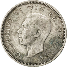 Great Britain, 1 Shilling, 1937, KM #854, EF(40-45), Silver, 23.5, 5.59