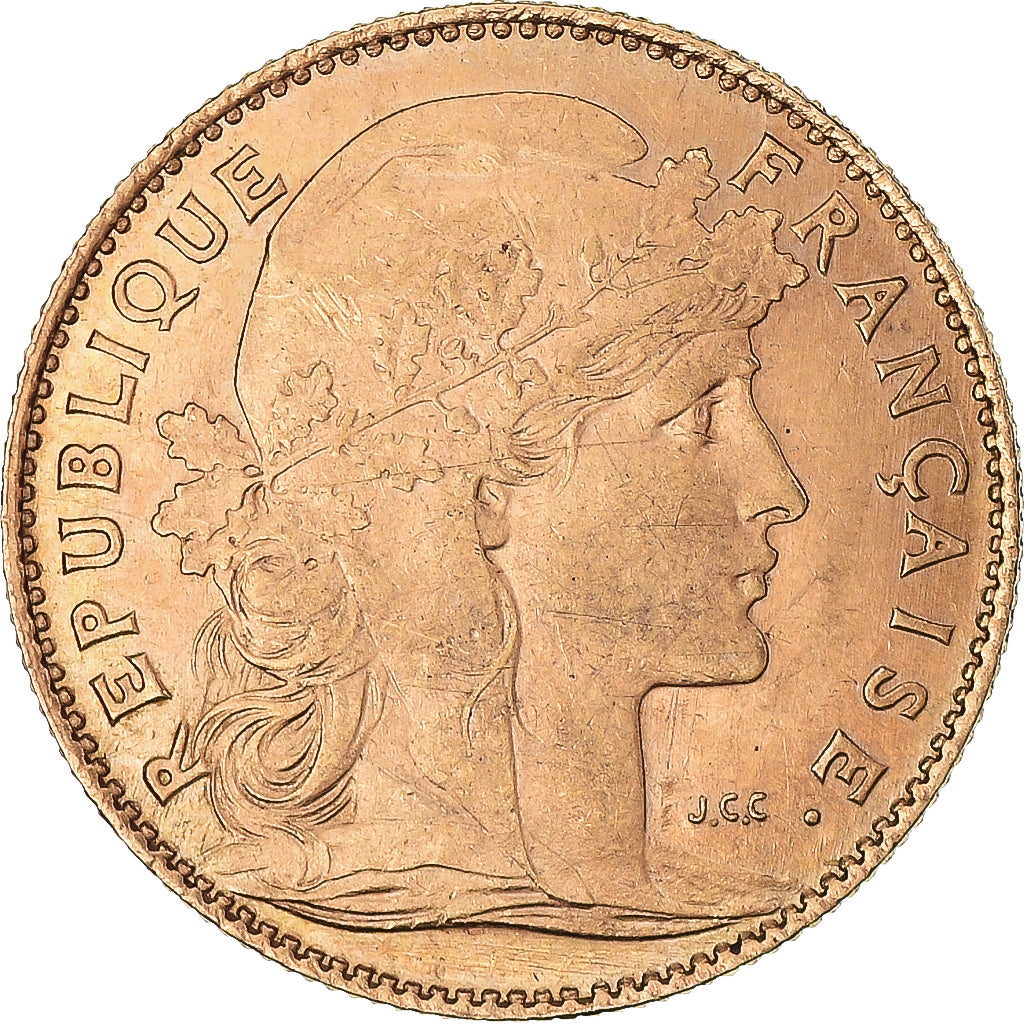 Monnaie, France, Marianne, 10 Francs, 1909, Paris, SPL, Or, Gadoury:1017, KM:846