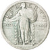 United States, Quarter, KM #145, F(12-15), Silver, 6.17