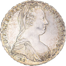 Coin, Austria, Joseph II, Thaler, 1780, Restrike, MS(60-62), Silver, KM:T1