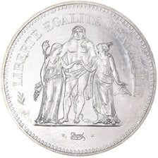 Coin, France, Hercule, 50 Francs, 1974, Paris, MS(65-70), Silver, KM:941.1