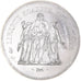 Coin, France, Hercule, 50 Francs, 1974, Paris, MS(65-70), Silver, KM:941.1