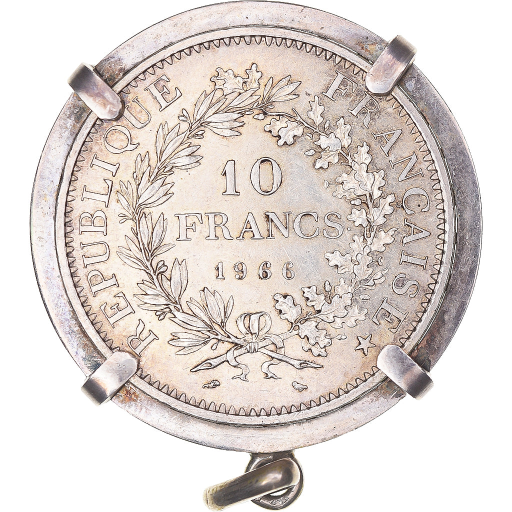 Coin, France, Hercule, 10 Francs, 1966, Paris, MS(60-62), Silver, KM:932