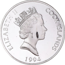 Coin, Cook Islands, Elizabeth II, 10 Dollars, 1994, Franklin Mint, USA, BE