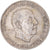 Moneda, España, Caudillo and regent, 100 Pesetas, 1966 (67), MBC, Plata, KM:797