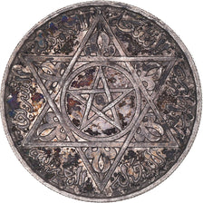 Coin, Morocco, Mohammed V, 200 Francs, 1953, Paris, EF(40-45), Silver, KM:53