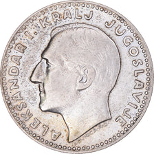 Coin, Yugoslavia, Alexander I, 20 Dinara, 1931, Belgrade, AU(50-53), Silver