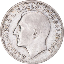 Coin, Yugoslavia, Alexander I, 20 Dinara, 1931, Belgrade, EF(40-45), Silver