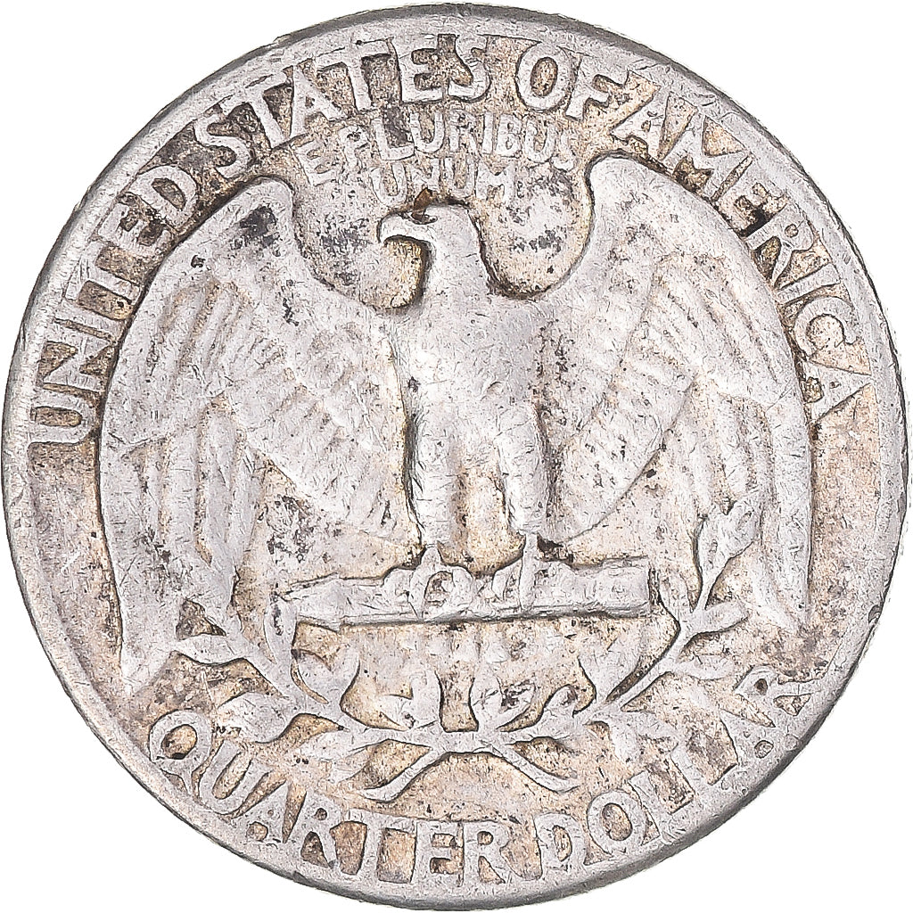 Coin, United States, Washington Quarter, Quarter, 1964, U.S. Mint, Philadelphia