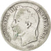FRANCE, Napoléon III, 2 Francs, 1867, Paris, KM #807.1, F(12-15), Silver, Gadour