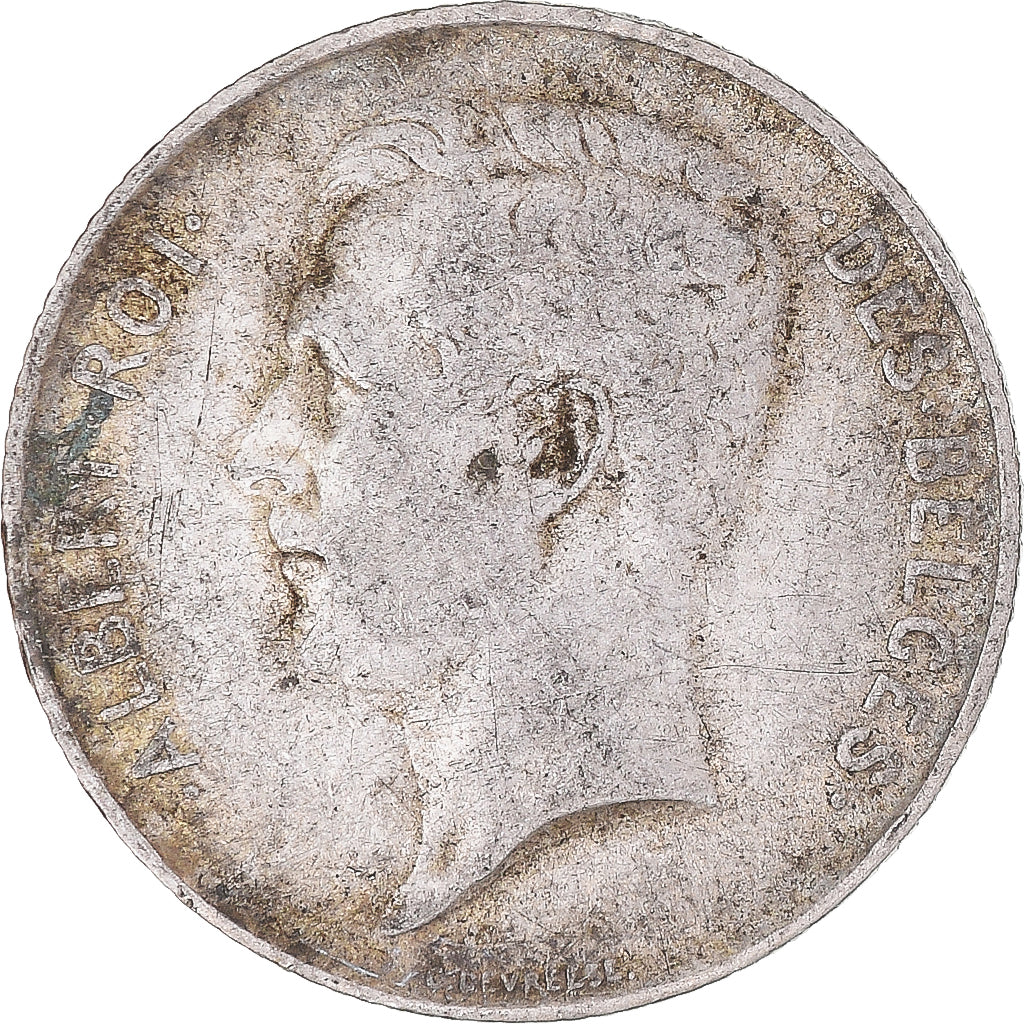 Monnaie, Belgique, Franc, 1913, TTB, Argent, KM:72