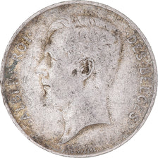 Monnaie, Belgique, Franc, 1913, TTB, Argent, KM:72