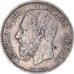 Coin, Belgium, Leopold II, 5 Francs, 5 Frank, 1873, EF(40-45), Silver, KM:24