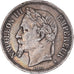 Moeda, França, Napoleon III, 5 Francs, 1868, Paris, EF(40-45), Prata, KM:799.1