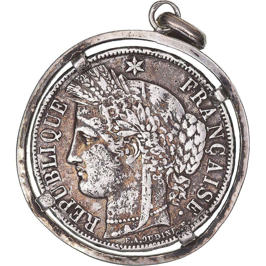 Coin, France, Cérès, 5 Francs, 1870, Paris, VF(30-35), Silver, KM:818.1