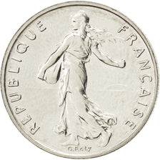 Vème République, 1/2 Franc Semeuse 1982, KM 931.1