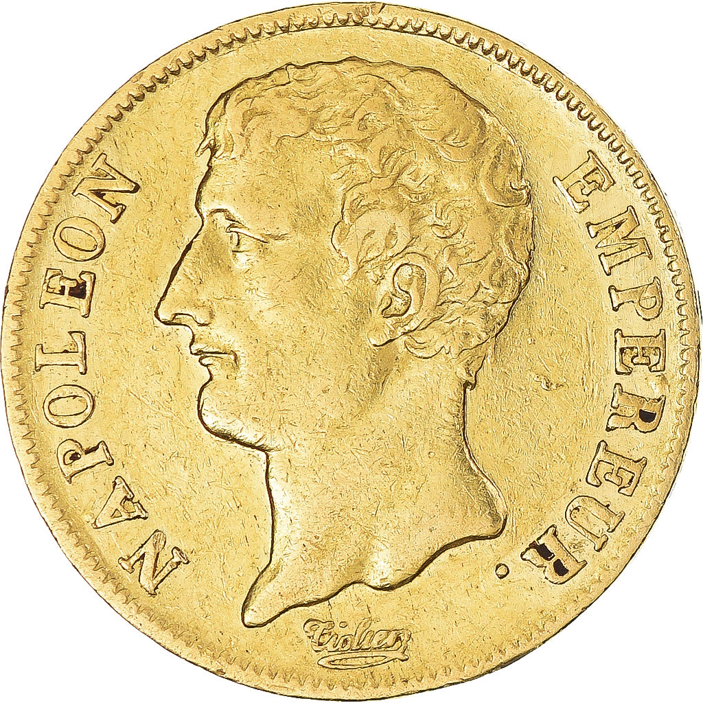 Munten, Frankrijk, Napoléon I, 20 Francs, An 12, Paris, ZF, Goud, KM:661