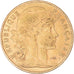 Moneda, Francia, Marianne, 10 Francs, 1906, Paris, MBC, Oro, KM:846