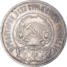 Coin, Russia, 50 Kopeks, 1922, EF(40-45), Silver, KM:83