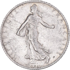 Coin, France, Semeuse, Franc, 1899, Paris, AU(50-53), Silver, KM:844.1