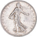 Moneda, Francia, Semeuse, Franc, 1902, Paris, MBC+, Plata, KM:844.1, Gadoury:467