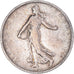 Coin, France, Semeuse, Franc, 1906, Paris, VF(30-35), Silver, KM:844.1