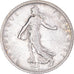 Coin, France, Semeuse, Franc, 1907, Paris, VF(30-35), Silver, KM:844.1