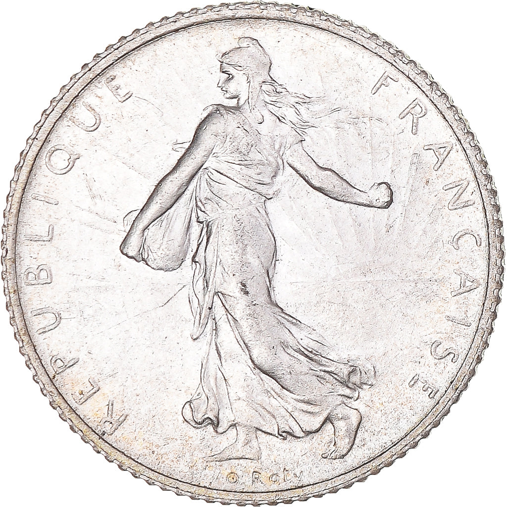 Moneda, Francia, Semeuse, Franc, 1913, Paris, EBC, Plata, KM:844.1, Gadoury:467