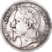 Coin, France, Napoleon III, Franc, 1868, Strasbourg, VF(30-35), Silver