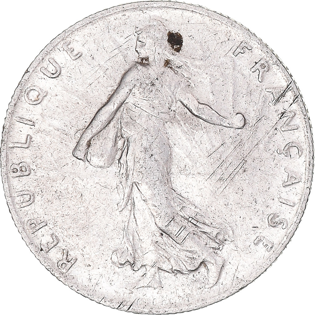 Coin, France, Semeuse, 50 Centimes, 1909, Paris, AU(50-53), Silver, KM:854