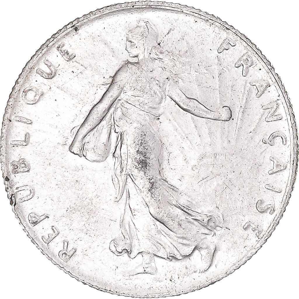 Munten, Frankrijk, Semeuse, 50 Centimes, 1909, Paris, PR+, Zilver, KM:854