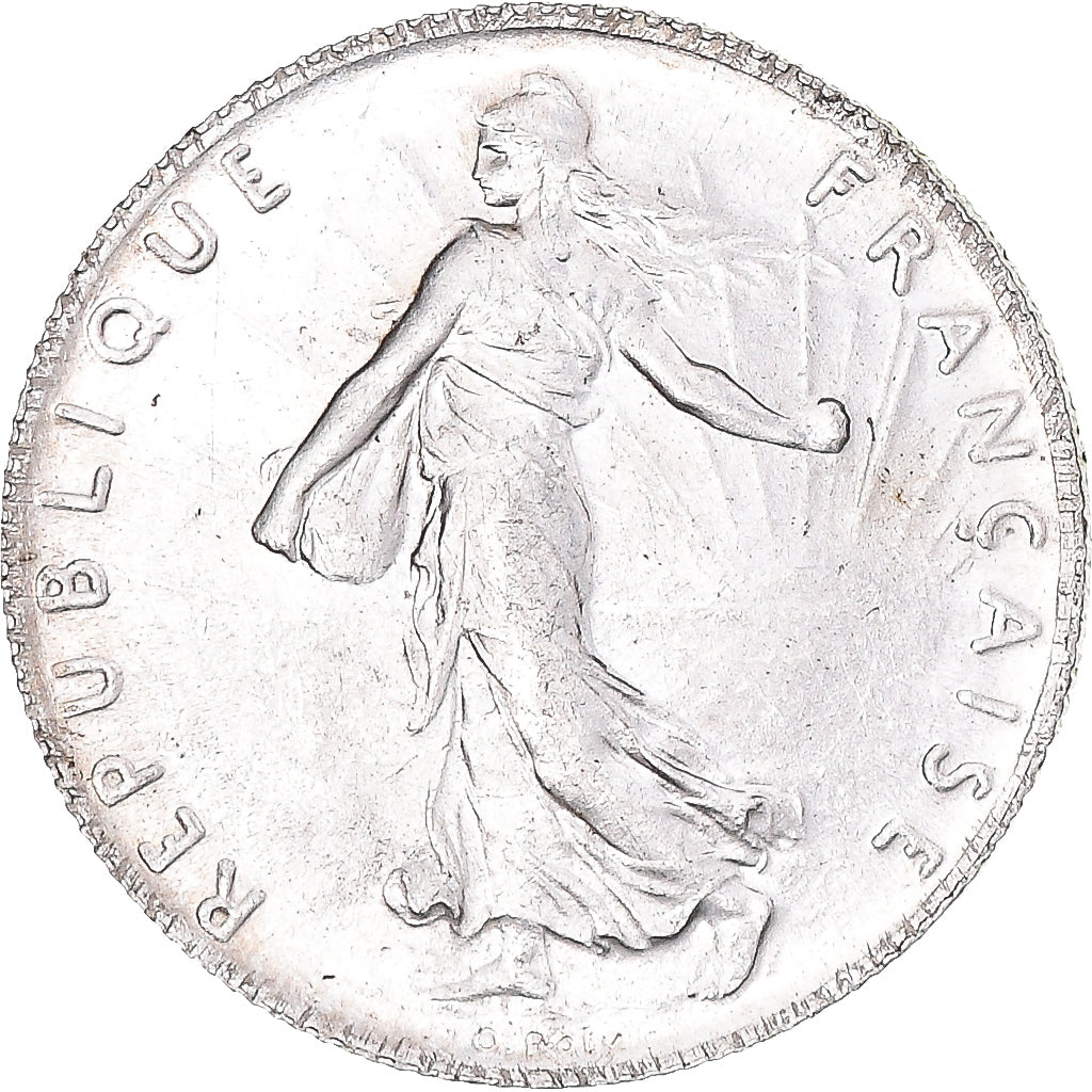 Coin, France, Semeuse, 50 Centimes, 1909, Paris, MS(63), Silver, KM:854