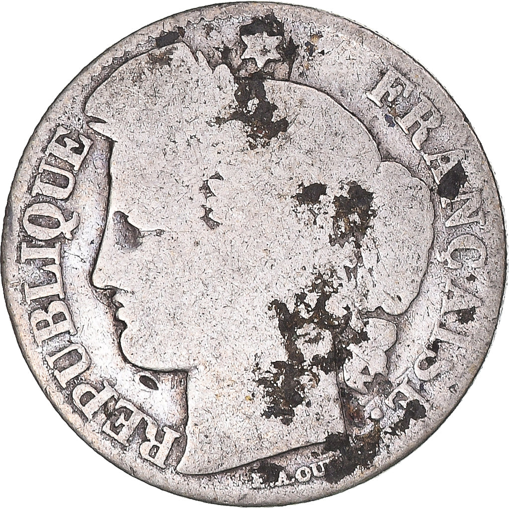 Münze, Frankreich, Cérès, 50 Centimes, 1886, Paris, SGE, Silber, KM:834.1