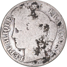 Coin, France, Cérès, 50 Centimes, 1886, Paris, VG(8-10), Silver, KM:834.1