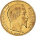 Coin, France, Napoleon III, 20 Francs, 1859, Strasbourg, AU(50-53), Gold
