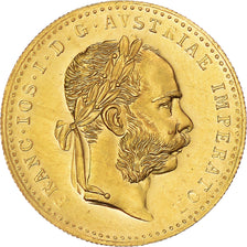 Coin, Austria, Franz Joseph I, Ducat, 1915, Restrike, MS(63), Gold, KM:2267