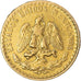 Coin, Mexico, 2 Pesos, 1945, Mexico City, AU(50-53), Gold, KM:461