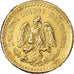 Moneda, México, 2-1/2 Pesos, 1945, Mexico City, MBC+, Oro, KM:463
