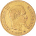 Moneta, Francja, Napoleon III, 10 Francs, 1857, Paris, VF(30-35), Złoto