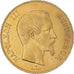 Munten, Frankrijk, Napoleon III, 100 Francs, 1857, Paris, ZF, Goud, KM:786.1