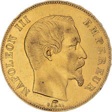 Monnaie, France, Napoleon III, 50 Francs, 1857, Paris, TTB+, Or, Gadoury:1111