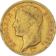 Moneta, Francja, Napoléon I, 40 Francs, 1812, Paris, AU(50-53), Złoto