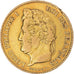 Moneta, Francia, Louis-Philippe, 40 Francs, 1831, Paris, MB+, Oro, KM:747.1